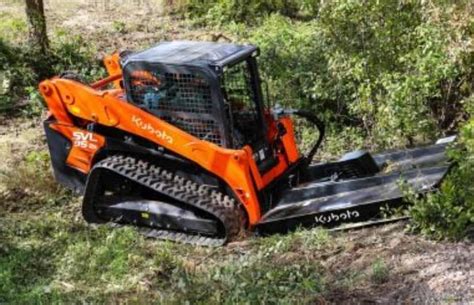 used skid steer brush hog attachment|brush hogging with skid steer.